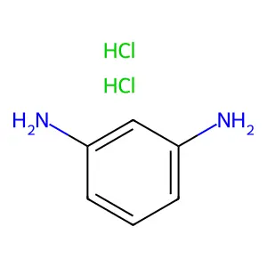 benzene-1,3-diaminedihydrochloride structure