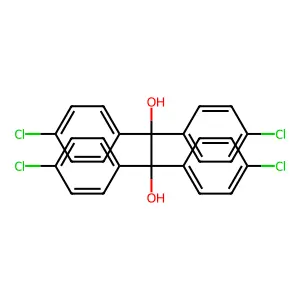 1,1,2,2-tetrakis(4-chlorophenyl)ethane-1,2-diol structure
