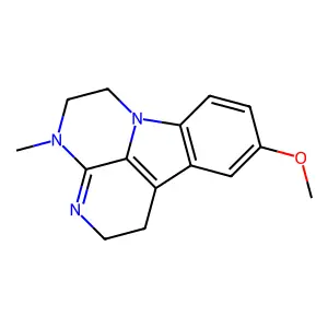 Metralindole structure
