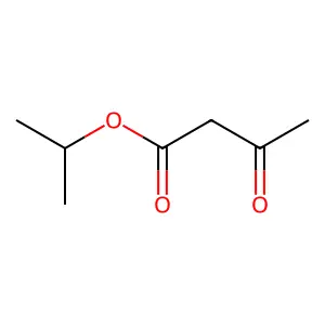 Isopropyl acetoacetate structure
