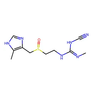 Cimetidine sulfoxide structure