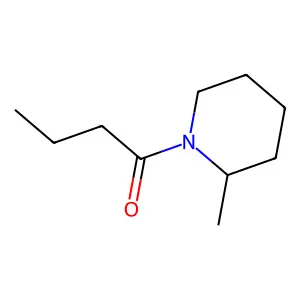 1-(2-methylpiperidin-1-yl)butan-1-one structure