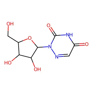 Compound C8H11N3O6 structure