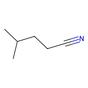 Isocapronitrile structure