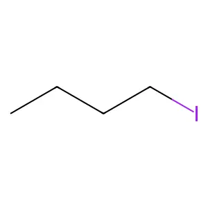 Compound C4H9I structure