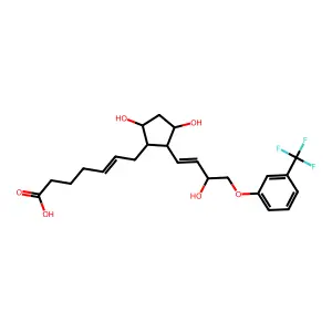Compound C23H29F3O6 structure