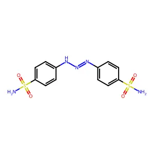 1,3-Di(4-sulfamoylphenyl)triazene structure