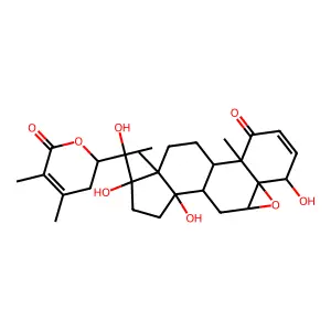 Compound C28H38O8 structure