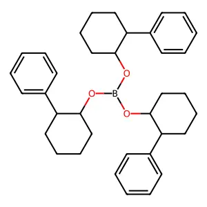 tris(2-phenylcyclohexyl) borate structure