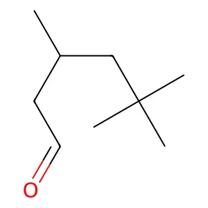 3,5,5-Trimethylhexanal structure