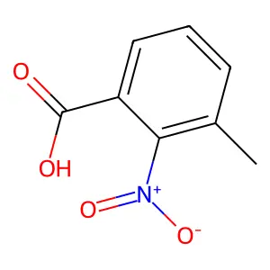3-METHYL-2-NITROBENZOIC ACID structure