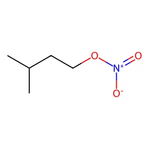 Isoamyl nitrate structure