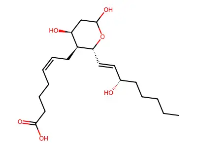 thromboxane B2 structure