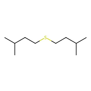 Butane, 1,1'-thiobis[3-methyl- structure