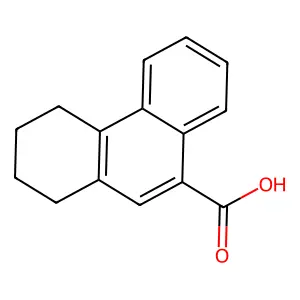 1,2,3,4-tetrahydrophenanthrene-9-carboxylic acid structure