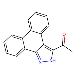 1-(2H-phenanthro[9,10-c]pyrazol-3-yl)ethanone structure
