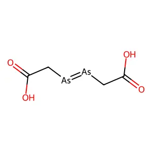 Arsenoacetic acid structure