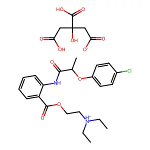 Compound C28H35ClN2O11 structure