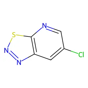 (1,2,3)Thiadiazolo(5,4-b)pyridine, 5-chloro- structure