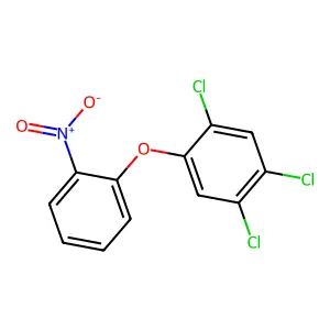 1,2,4-trichloro-5-(2-nitrophenoxy)benzene structure