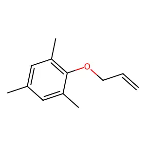 1,3,5-trimethyl-2-prop-2-enoxybenzene structure