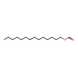 Tetradecyl formate structure