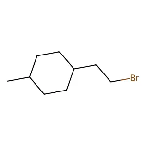 1-(2-bromoethyl)-4-methylcyclohexane structure