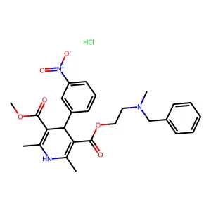 NICARDIPINE HYDROCHLORIDE structure