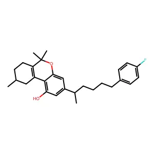 Compound C28H35FO2 structure