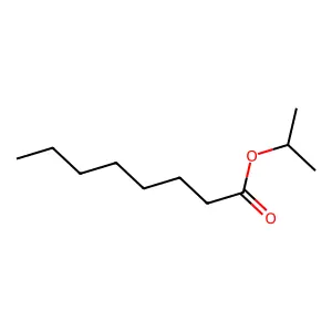 propan-2-yl octanoate structure