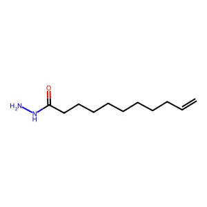 10-undecenoic acid hydrazide structure