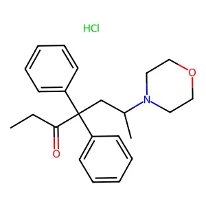 Phenadoxone hydrochloride structure