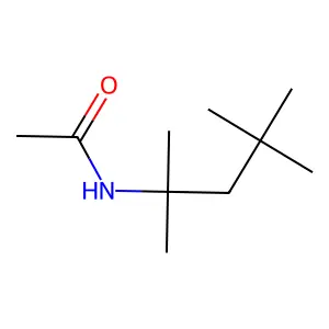 N-(1,1,3,3-Tetramethylbutyl)acetamide structure