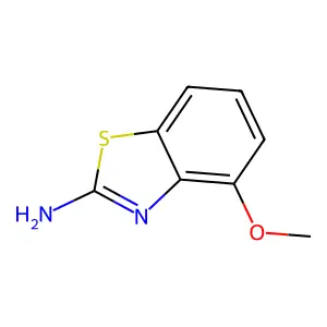 2-AMINO-4-METHOXYBENZOTHIAZOLE structure