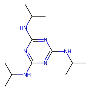 Melamine, N2,N4,N6-triisopropyl- structure