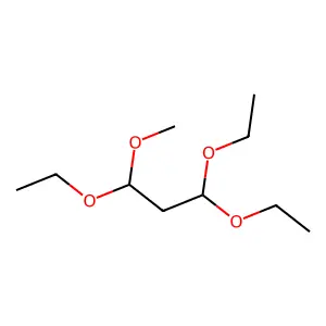 1,1,3-triethoxy-3-methoxypropane structure
