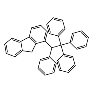 1-(1,2,2,2-tetraphenylethyl)-9H-fluorene structure