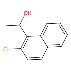 1-(2-chloronaphthalen-1-yl)ethanol structure