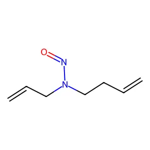 N-but-3-enyl-N-prop-2-enylnitrous amide structure