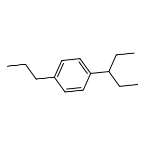 1-(1-Ethylpropyl)-4-propylbenzene structure