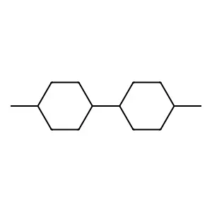 1-methyl-4-(4-methylcyclohexyl)cyclohexane structure