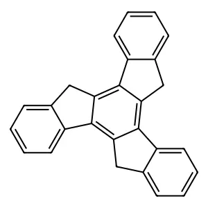 Truxene structure
