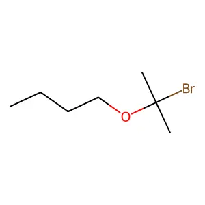 1-(1-Bromo-1-methylethoxy)butane structure