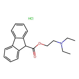 Pavatrine hydrochloride structure