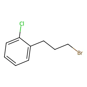 1-(3-bromopropyl)-2-chlorobenzene structure