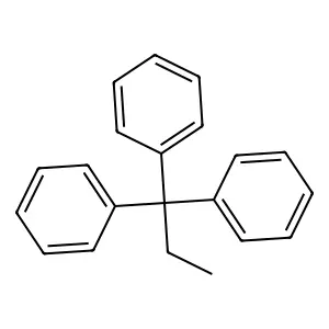 1,1,1-Triphenylpropane structure