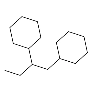 1,2-Dicyclohexylbutane structure