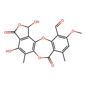STICTIC ACID structure