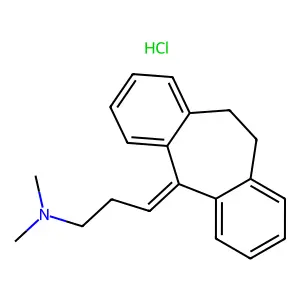 Amitriptyline hydrochloride structure