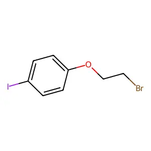 1-(2-bromoethoxy)-4-iodobenzene structure